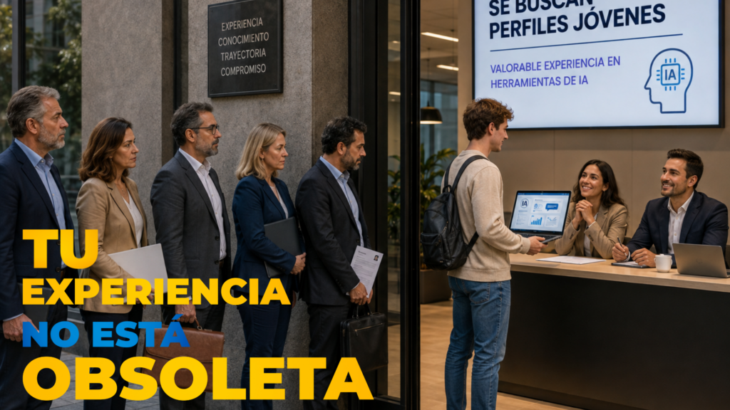 Tu experiencia no está obsoleta