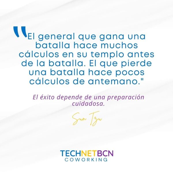 «El general que gana una batalla hace muchos cálculos en su templo antes de la batalla. El que pierde una batalla hace pocos cálculos de antemano.» "El general que gana una batalla hace muchos cálculos en su templo antes de la batalla. El que pierde una batalla hace pocos cálculos de antemano."